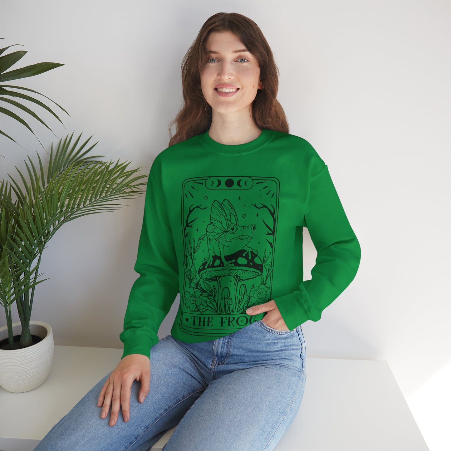 Frog Tarot - Unisex Heavy Blend™ Crewneck Sweatshirt