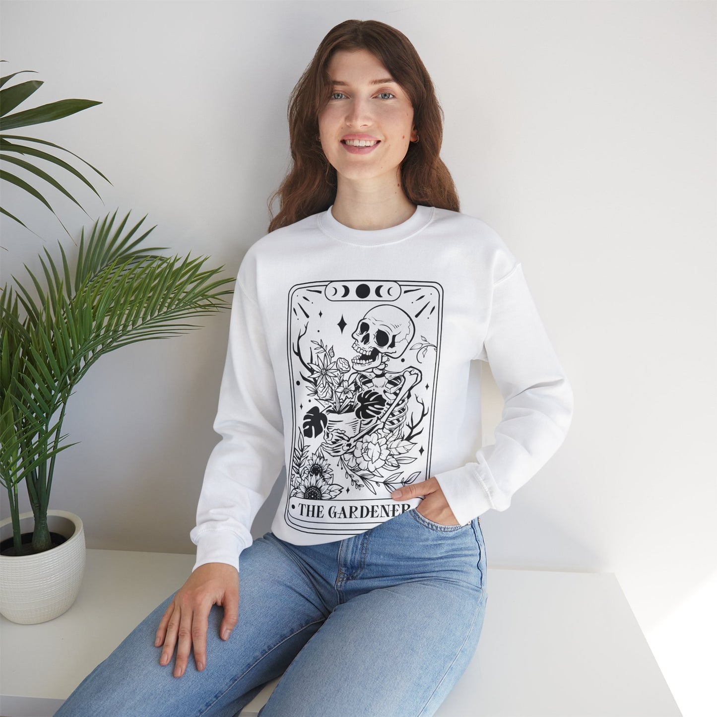 Gardener Tarot - Unisex Heavy Blend™ Crewneck Sweatshirt