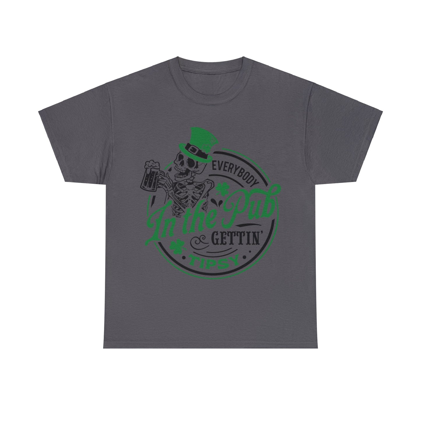 Everybody Gettin' Tipsy- Unisex Heavy Cotton Tee