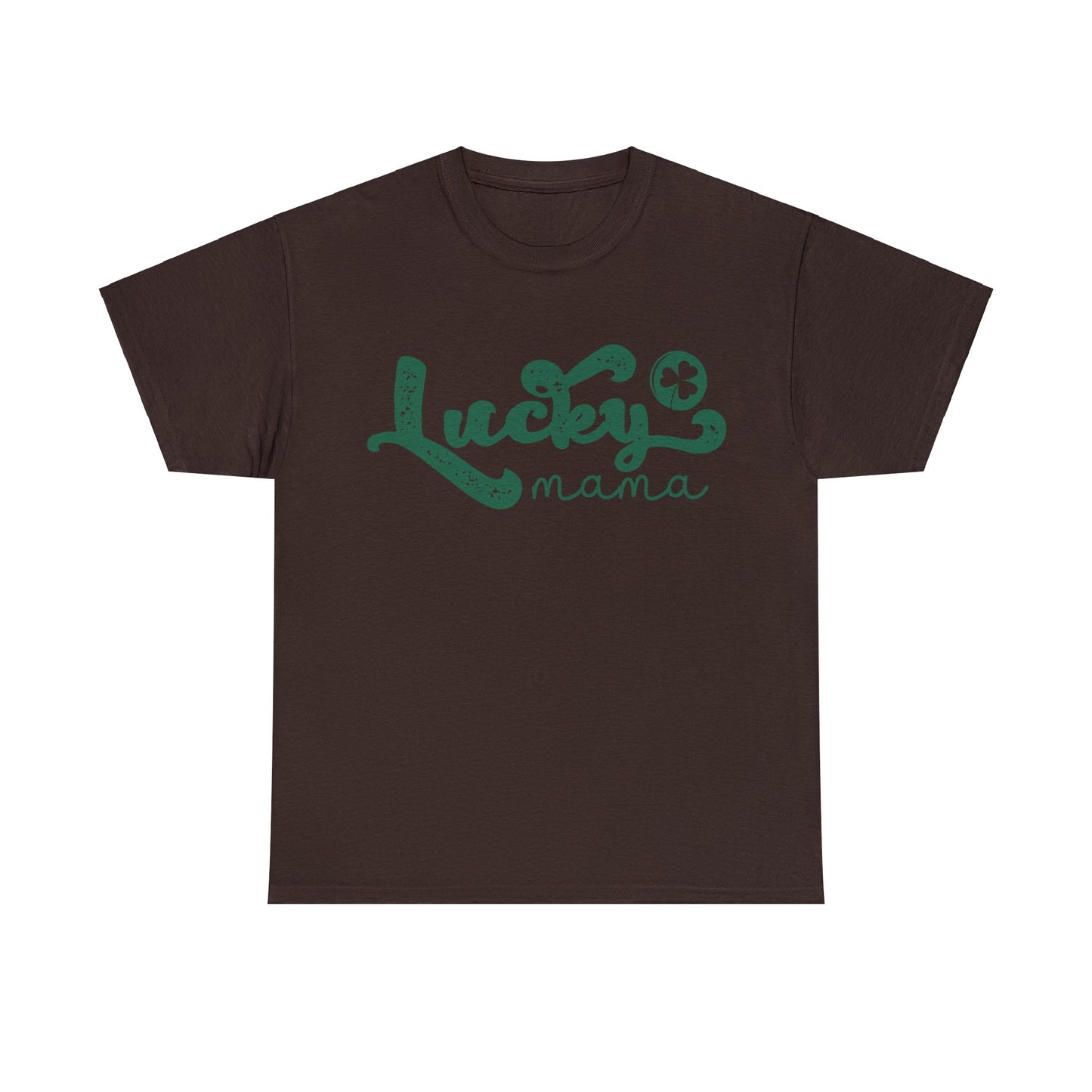 Lucky Mama- Unisex Heavy Cotton Tee