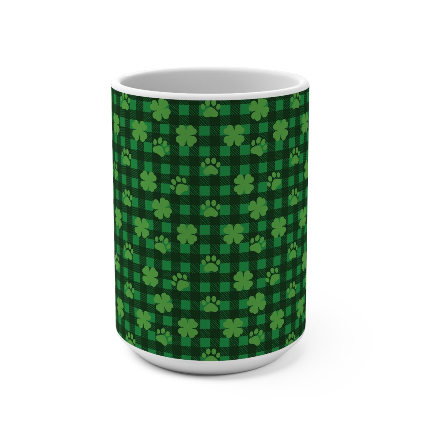 Paws and Clovers - Mug 15oz