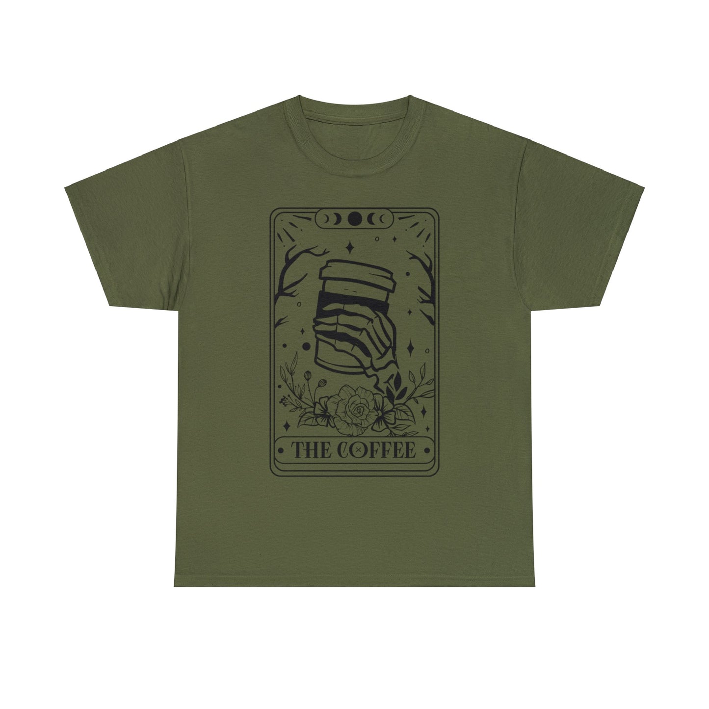 Coffee Tarot - Unisex Heavy Cotton Tee