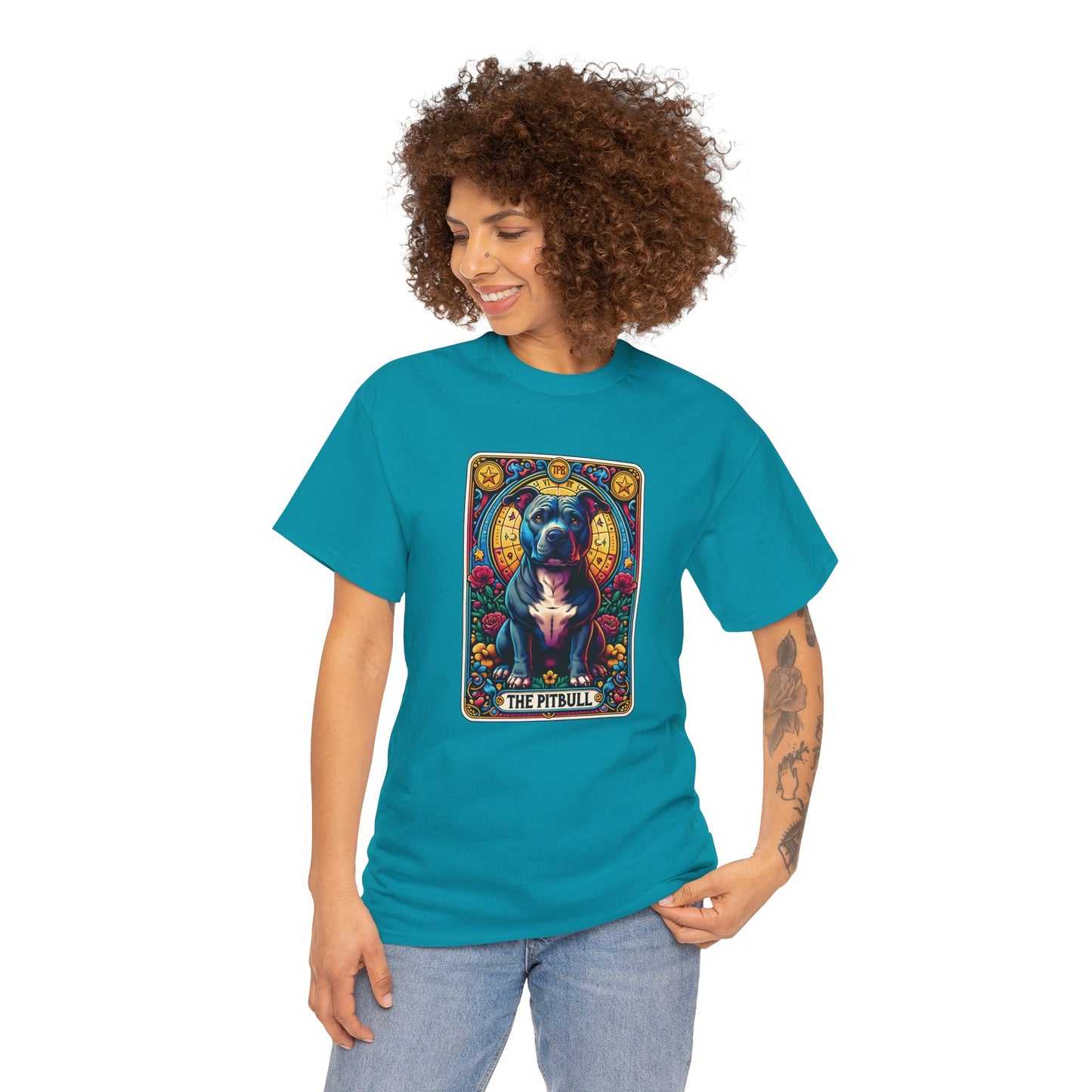 The Pitbull Tarot - Unisex Heavy Cotton Tee