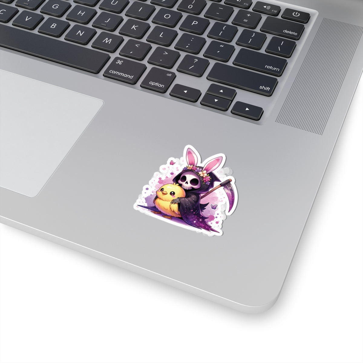 Bunny Grim Reaper - Kiss-Cut Stickers