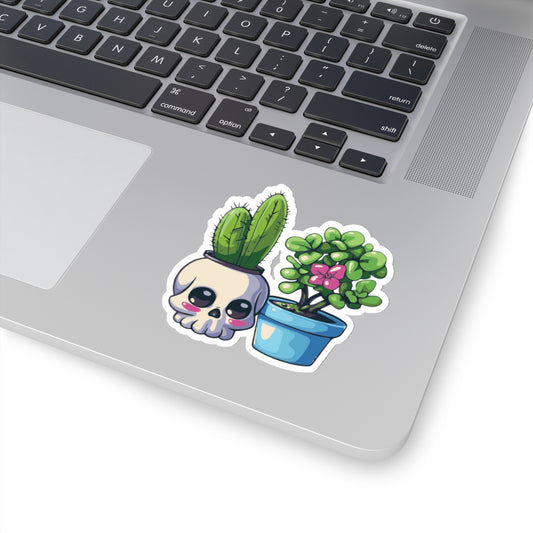 Skull Planter v.1 Kiss-Cut Stickers