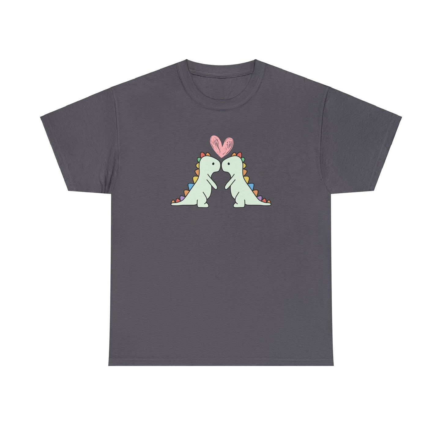 Dino Love - Unisex Heavy Cotton Tee