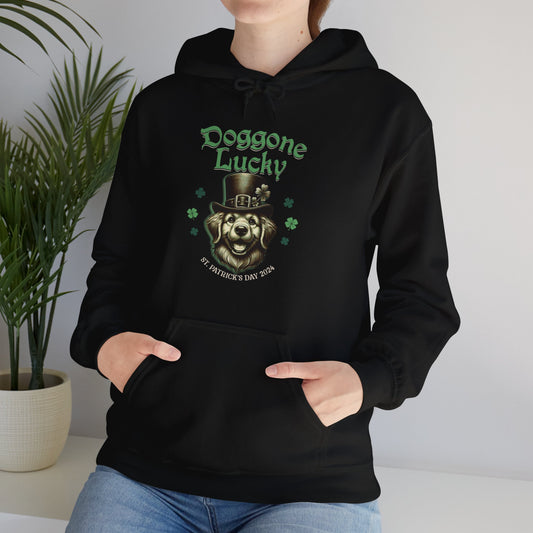 Doggone Lucky - Unisex Heavy Blend™ Hooded Sweatshirt