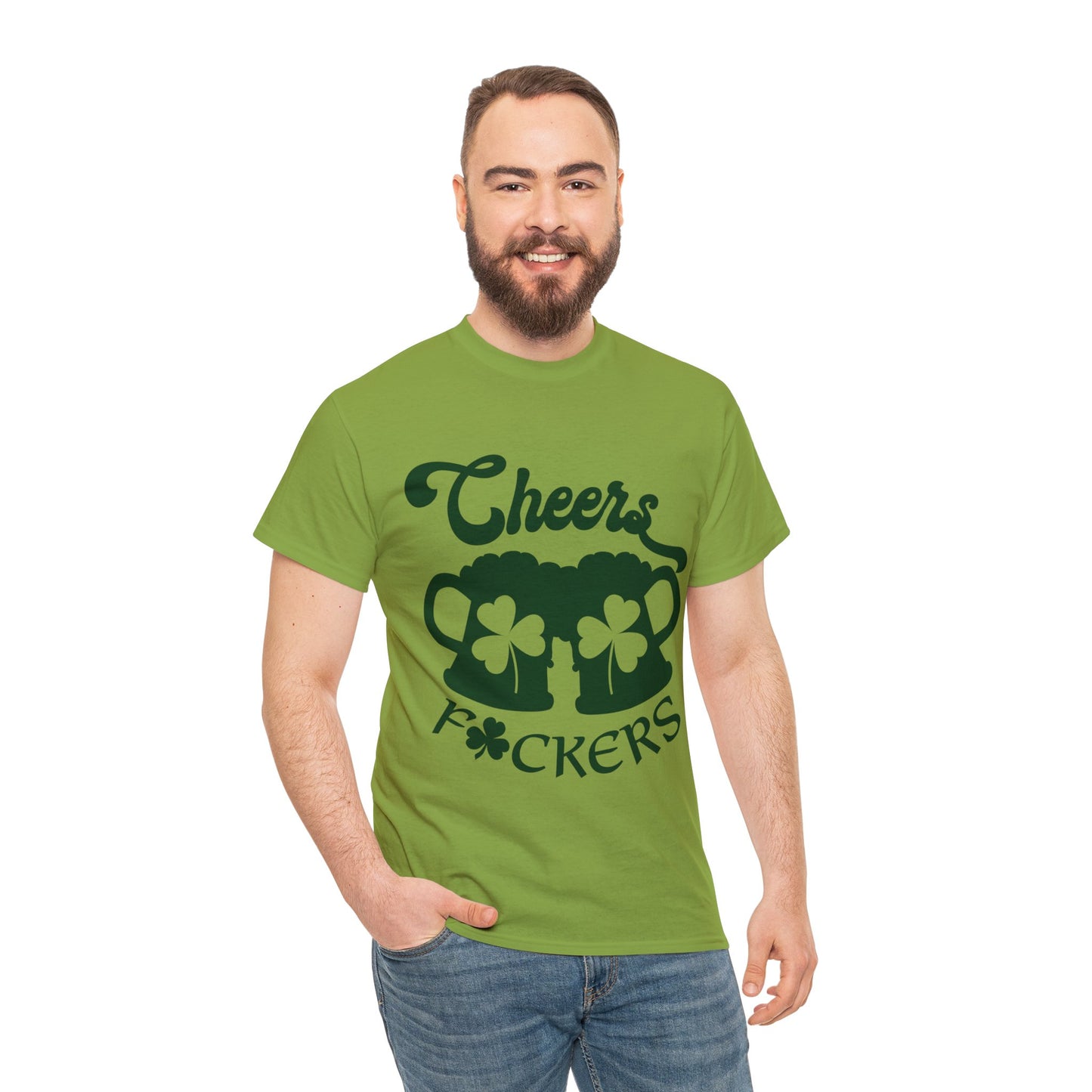 Cheers F'ers- Unisex Heavy Cotton Tee