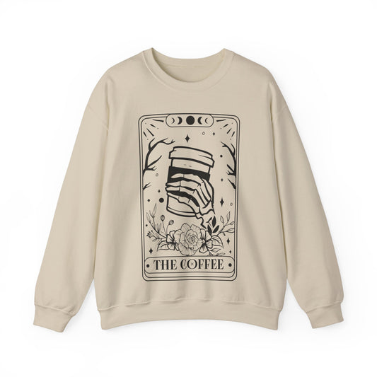 Coffee Tarot - Unisex Heavy Blend™ Crewneck Sweatshirt