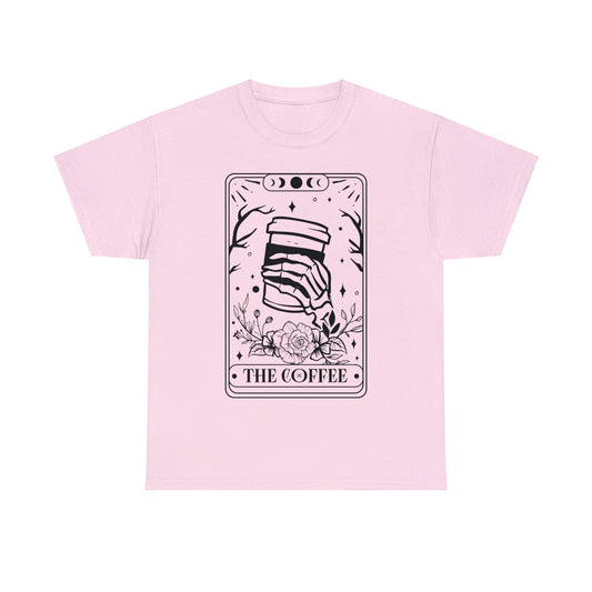 Coffee Tarot - Unisex Heavy Cotton Tee