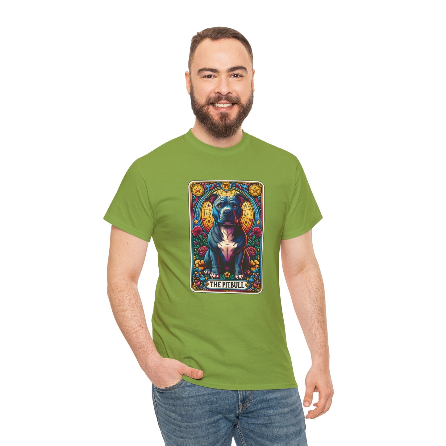 The Pitbull Tarot - Unisex Heavy Cotton Tee