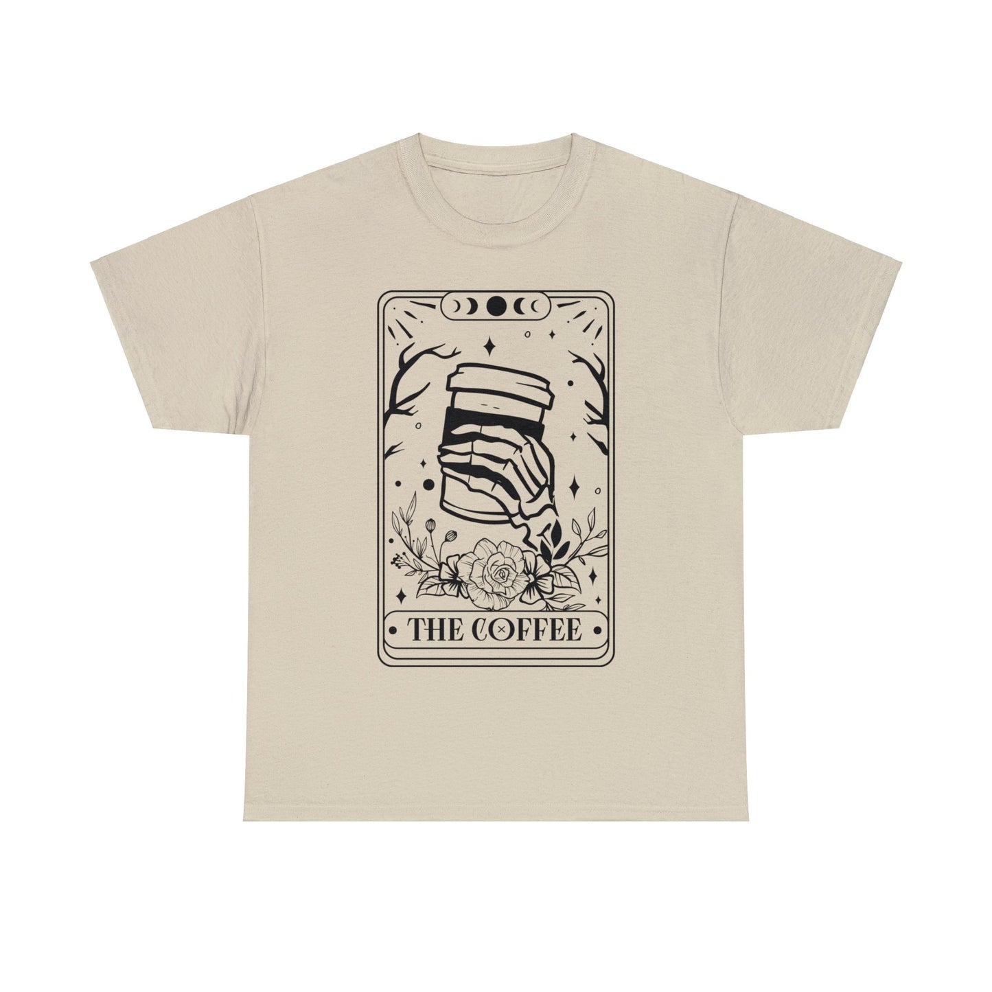 Coffee Tarot - Unisex Heavy Cotton Tee