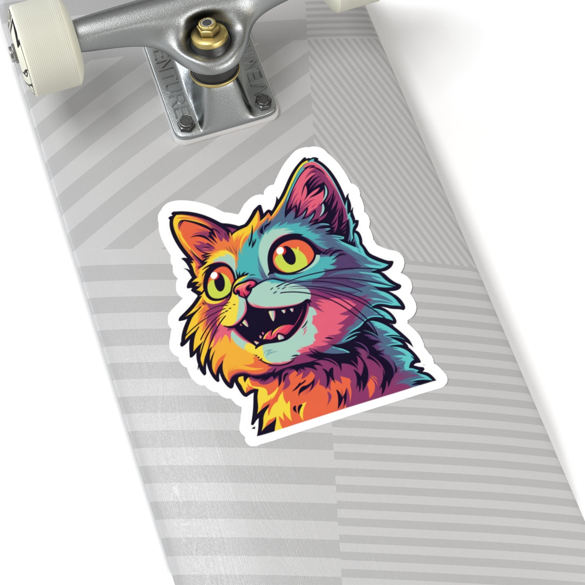 Colorful Cat - Kiss-Cut Stickers