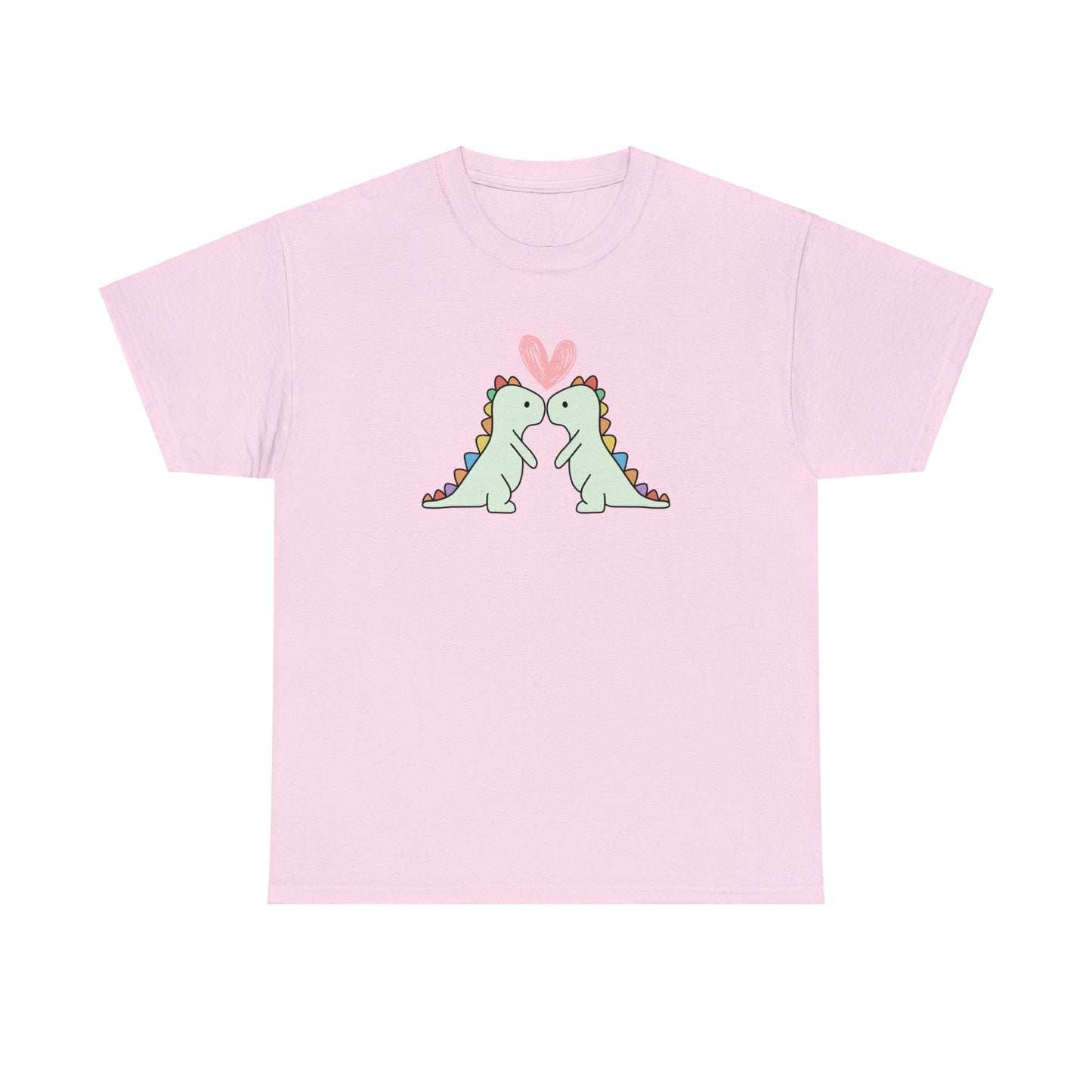 Dino Love - Unisex Heavy Cotton Tee