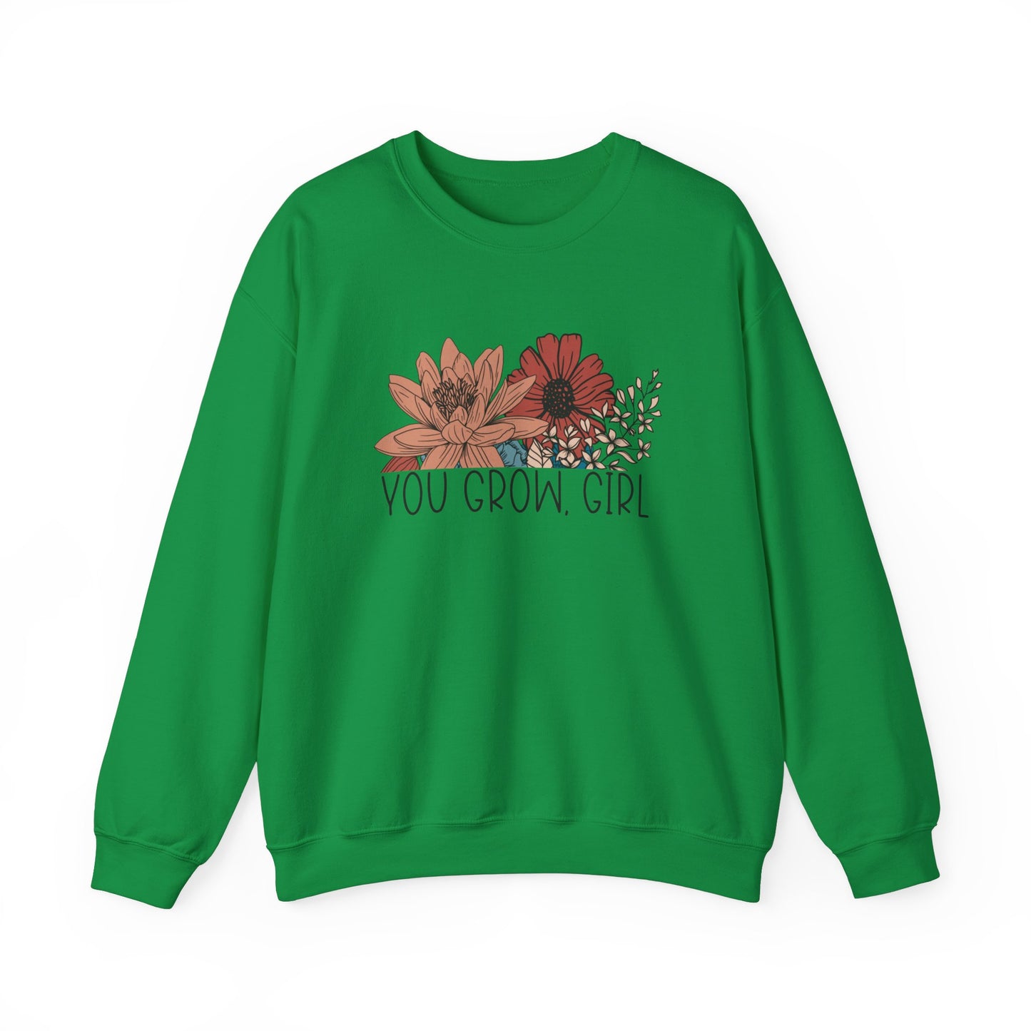 You Grow, Girl - Unisex Heavy Blend™ Crewneck Sweatshirt