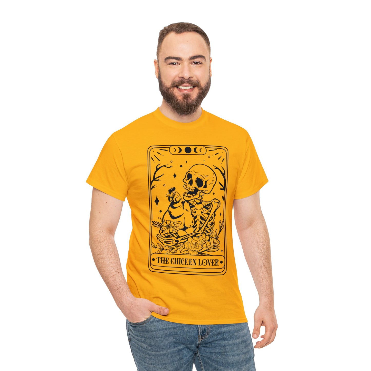 Chicken Lover Tarot - Unisex Heavy Cotton Tee