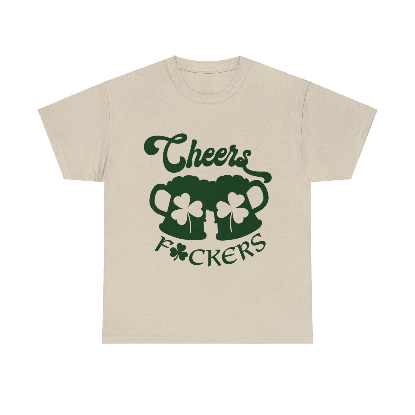 Cheers F'ers- Unisex Heavy Cotton Tee