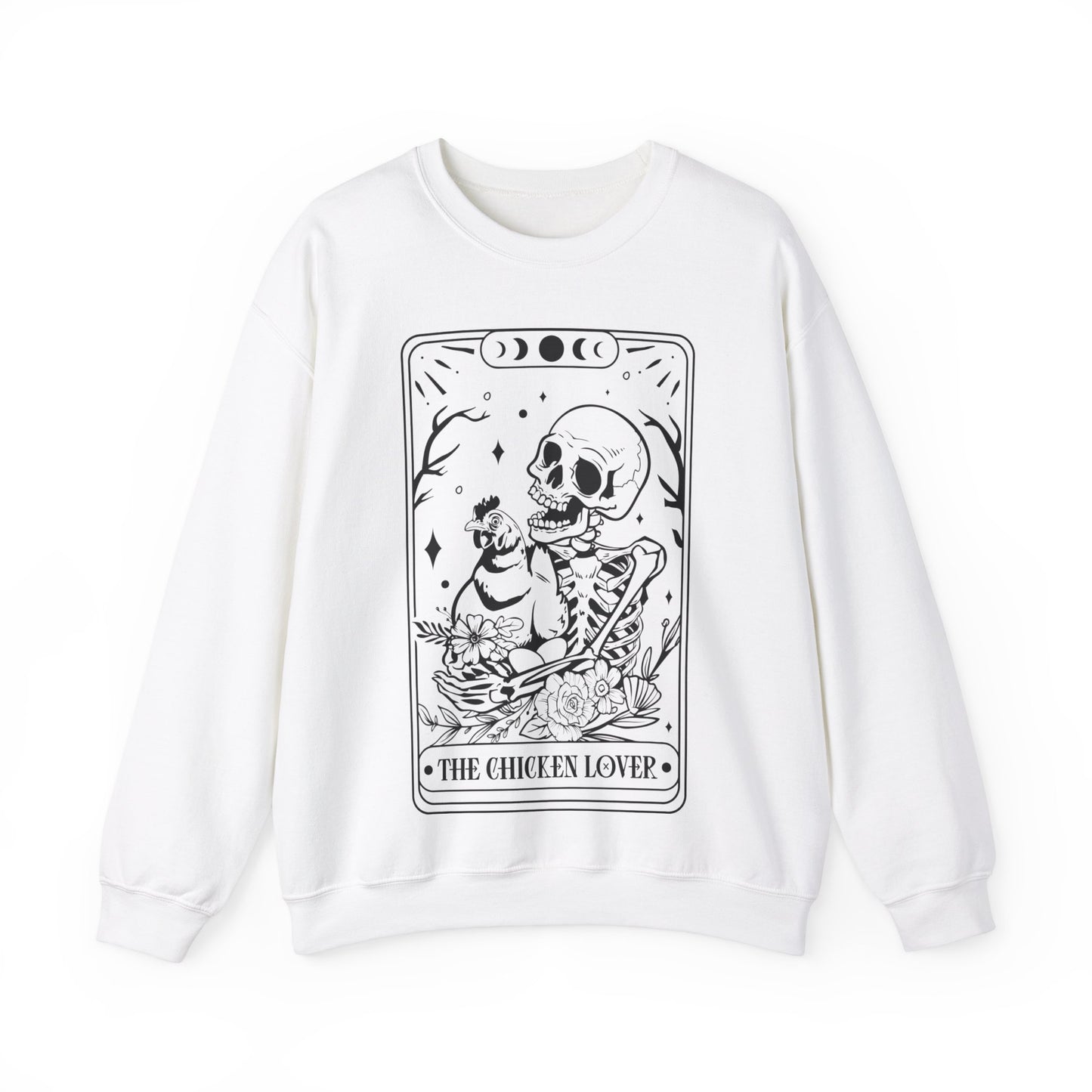 Chicken Lover Tarot - Unisex Heavy Blend™ Crewneck Sweatshirt