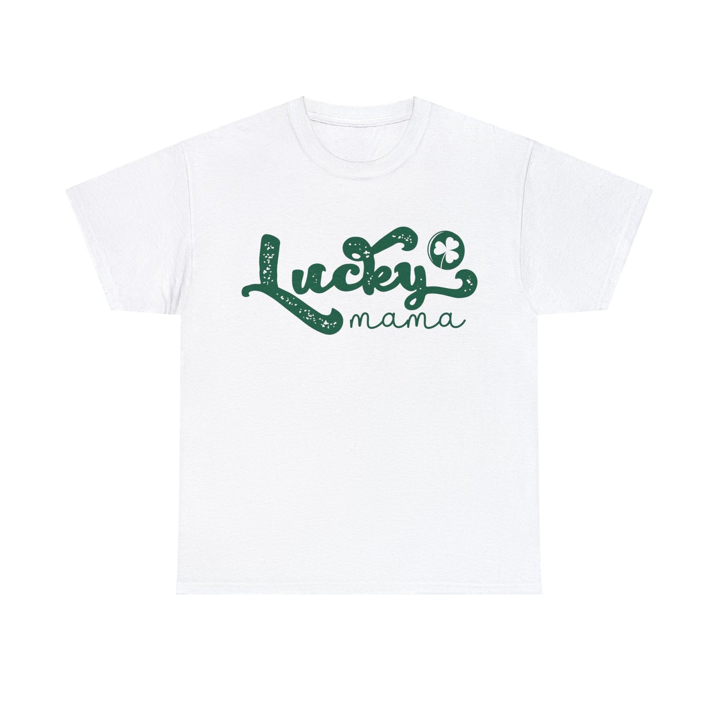 Lucky Mama- Unisex Heavy Cotton Tee