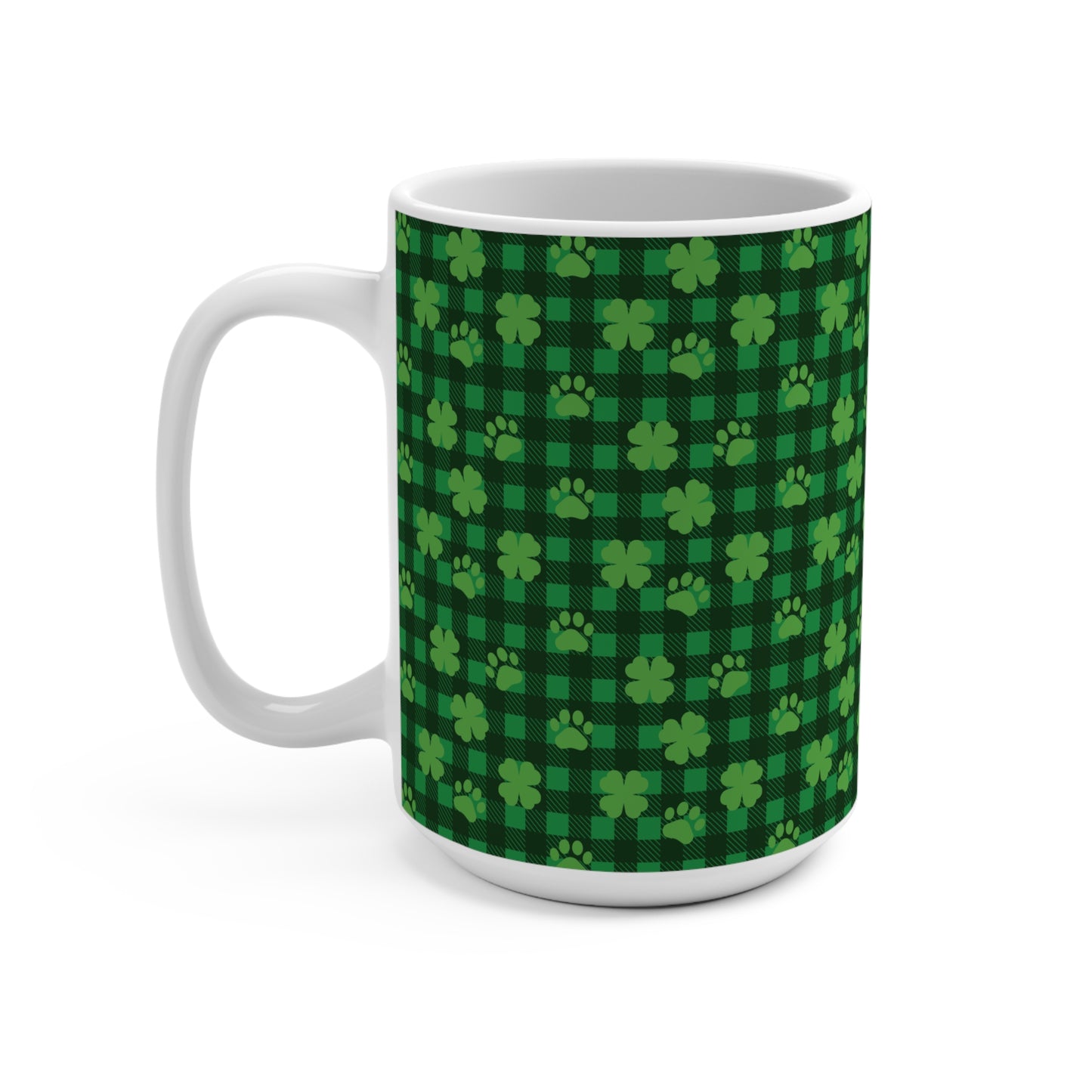 Paws and Clovers - Mug 15oz