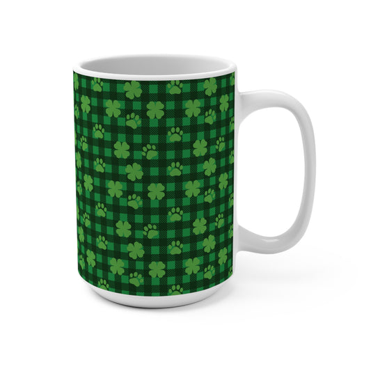 Paws and Clovers - Mug 15oz