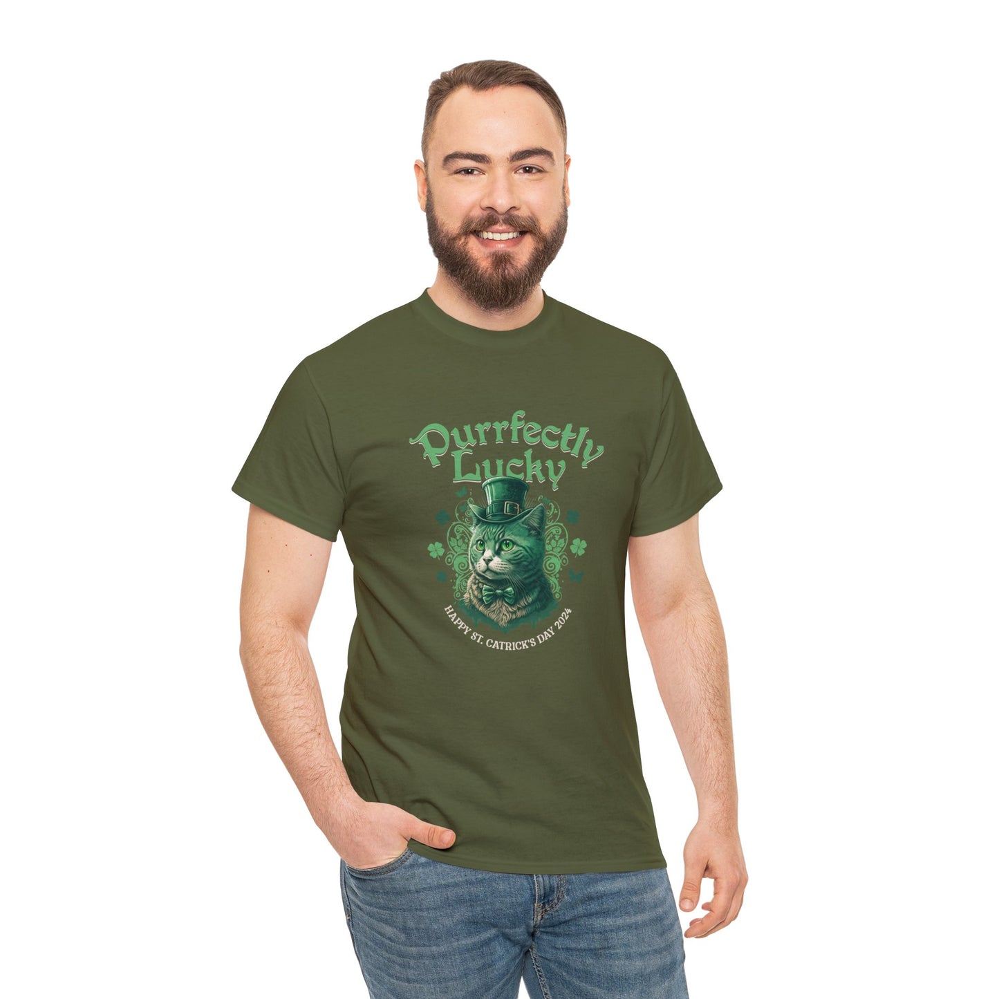 St. Catrick's Day - Unisex Heavy Cotton Tee