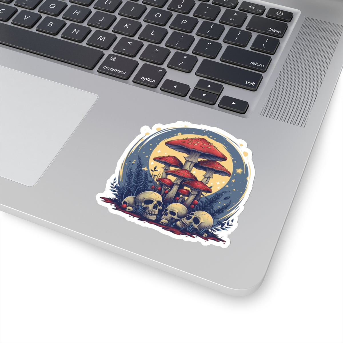 Mushrooms Skulls v.5 - Kiss-Cut Stickers