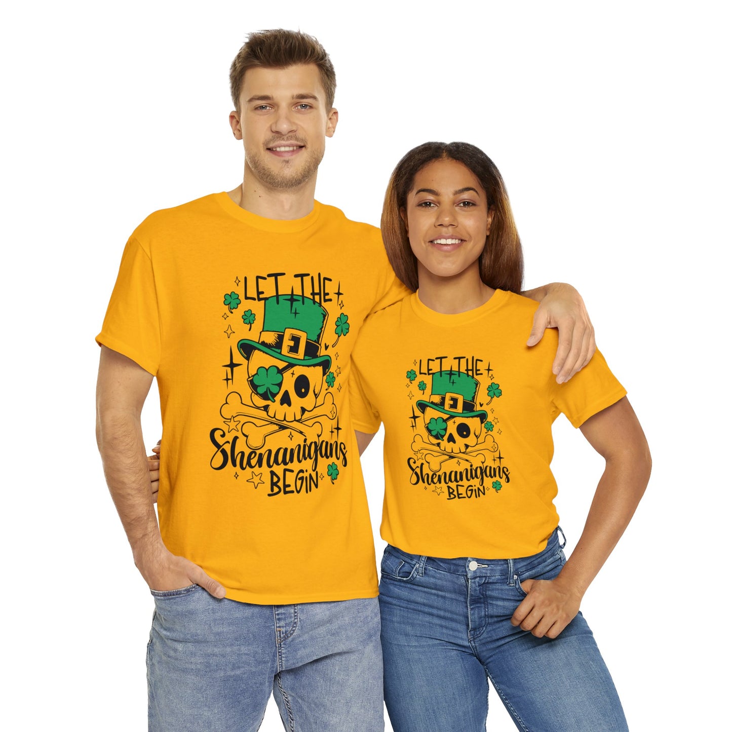 Let The Shenanigans Begin- Unisex Heavy Cotton Tee