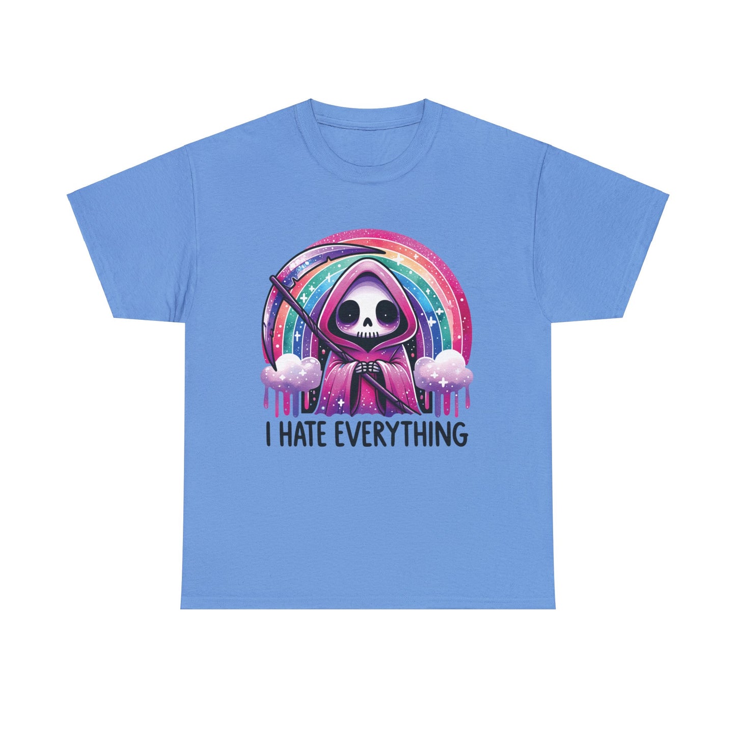 I Hate Everything Grim Reaper - Unisex Heavy Cotton Tee