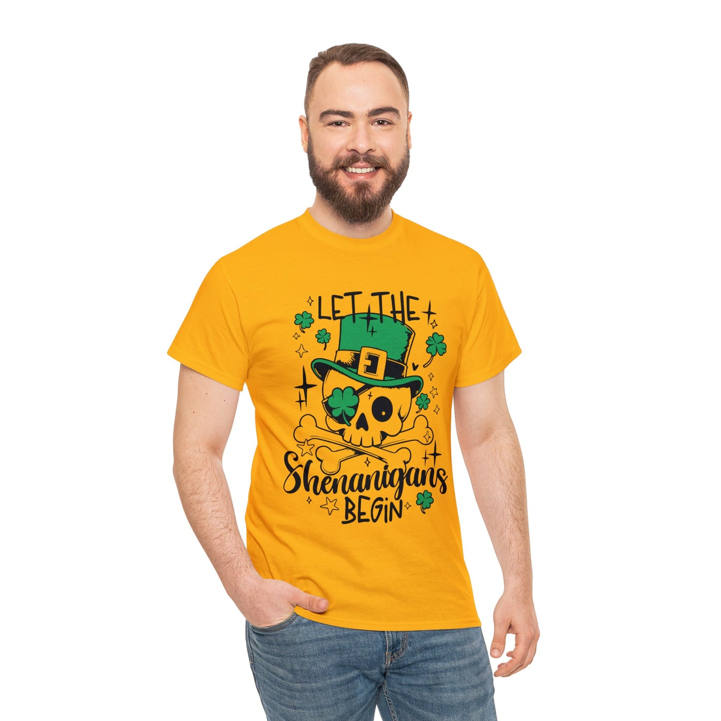 Let The Shenanigans Begin- Unisex Heavy Cotton Tee