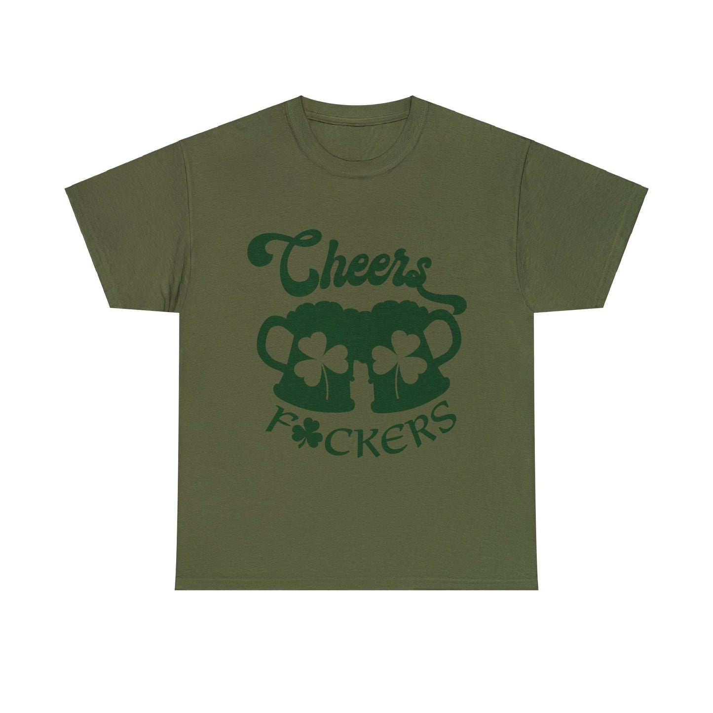 Cheers F'ers- Unisex Heavy Cotton Tee