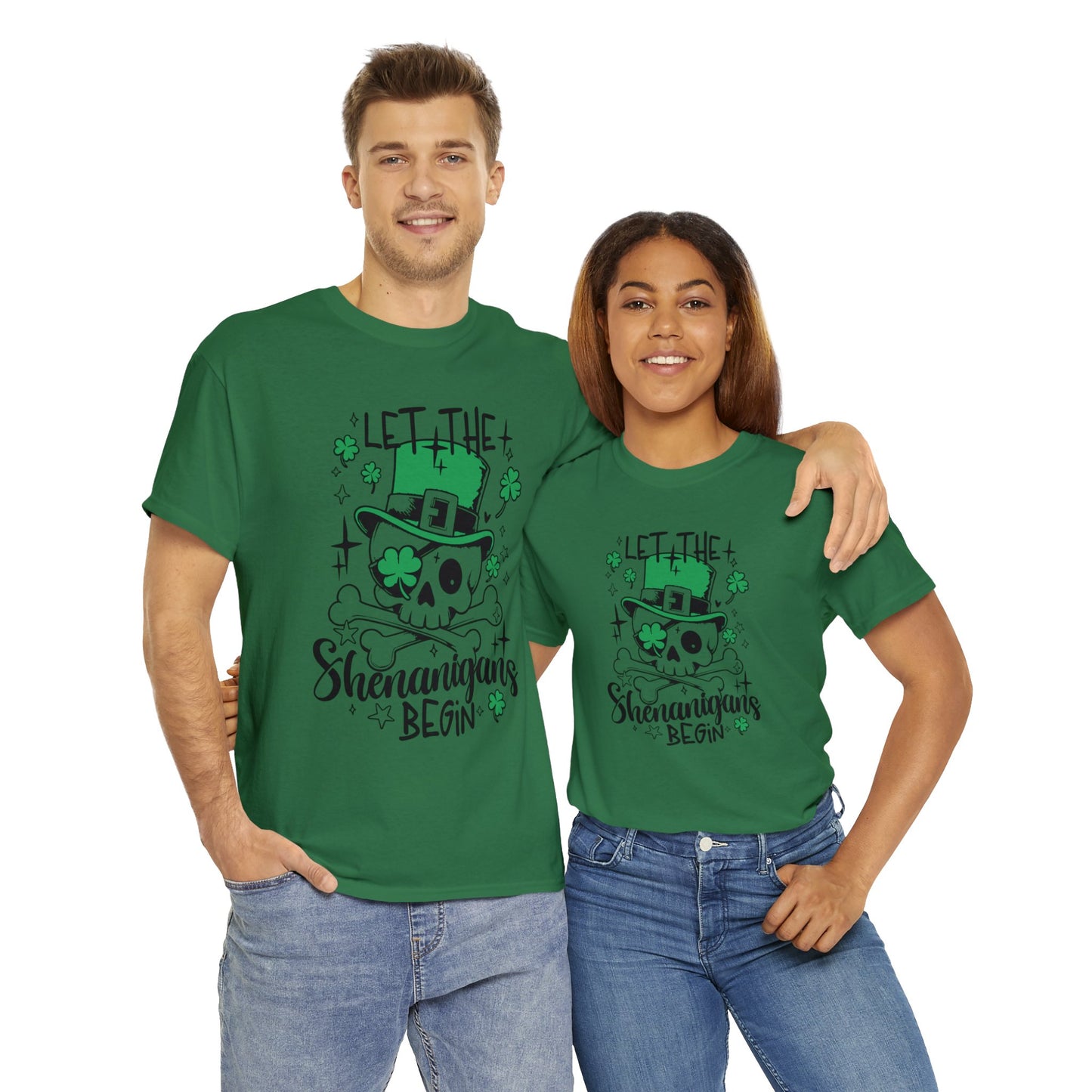 Let The Shenanigans Begin- Unisex Heavy Cotton Tee