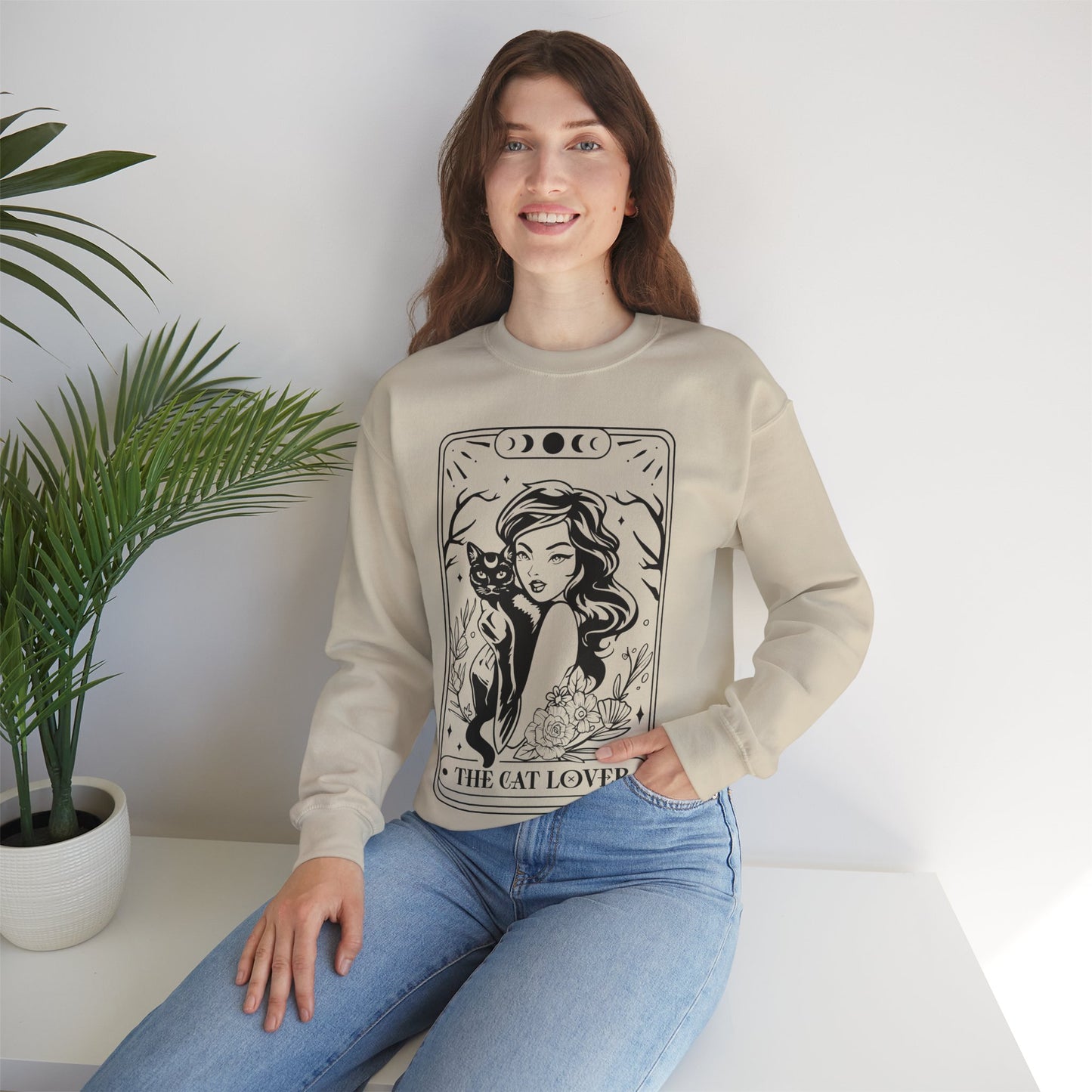 Cat Lover - Unisex Heavy Blend™ Crewneck Sweatshirt