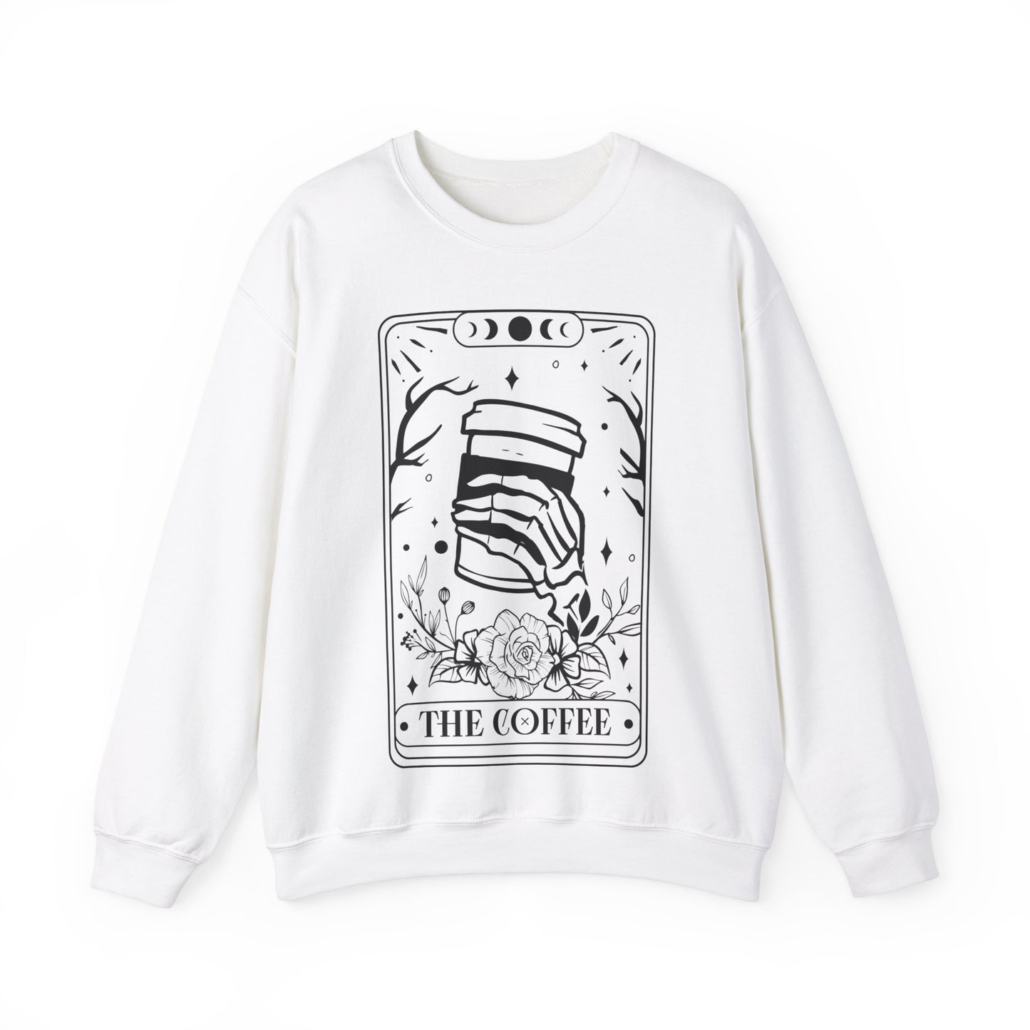 Coffee Tarot - Unisex Heavy Blend™ Crewneck Sweatshirt