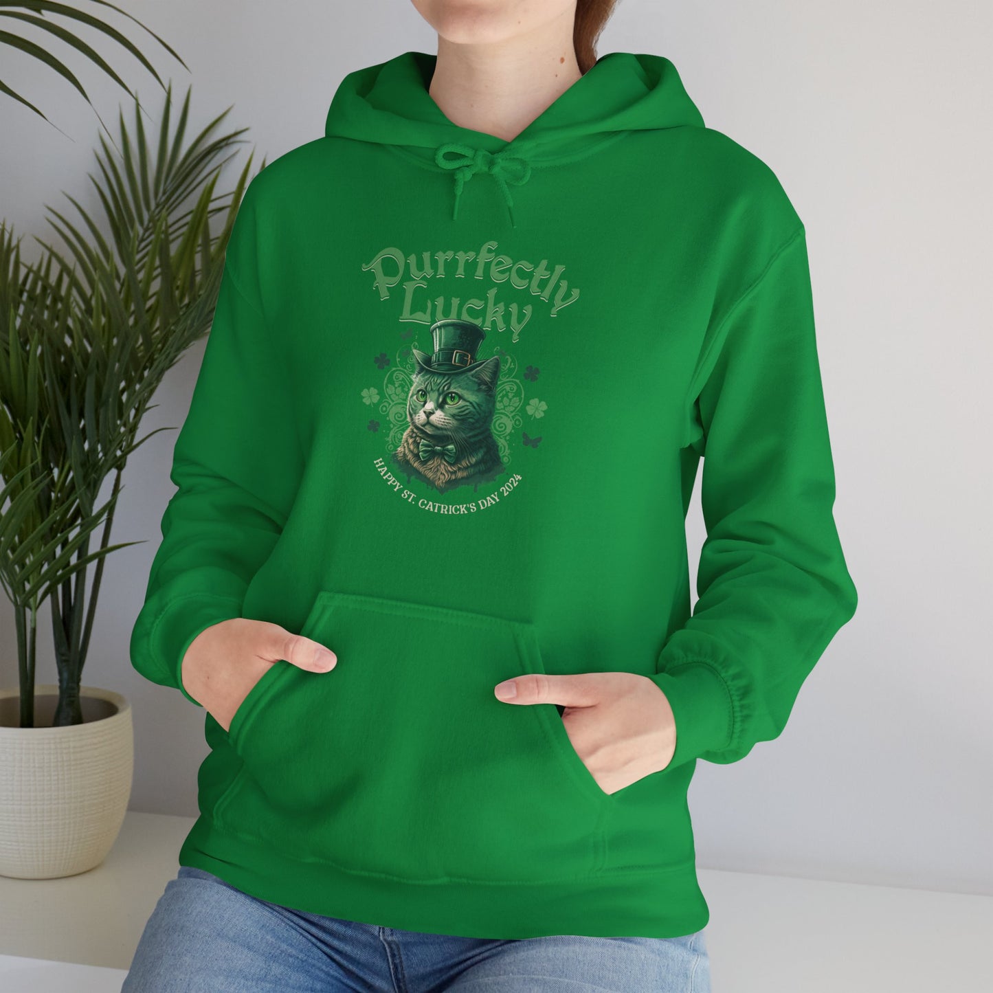 St. Cattrick's Day - Unisex Heavy Blend™ Hooded Sweatshirt