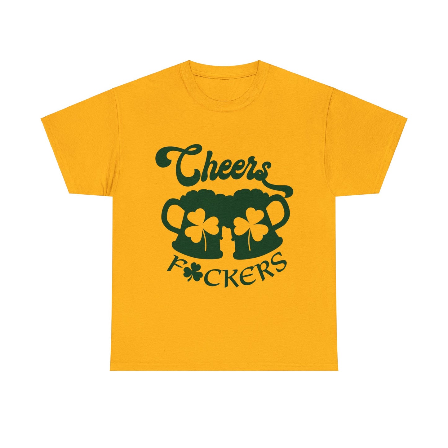 Cheers F'ers- Unisex Heavy Cotton Tee