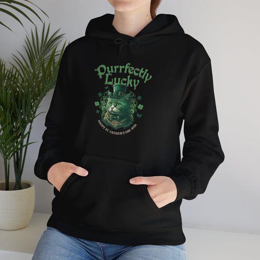 St. Cattrick's Day - Unisex Heavy Blend™ Hooded Sweatshirt