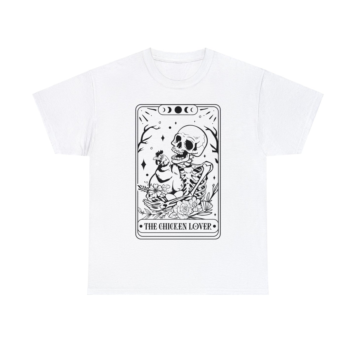 Chicken Lover Tarot - Unisex Heavy Cotton Tee