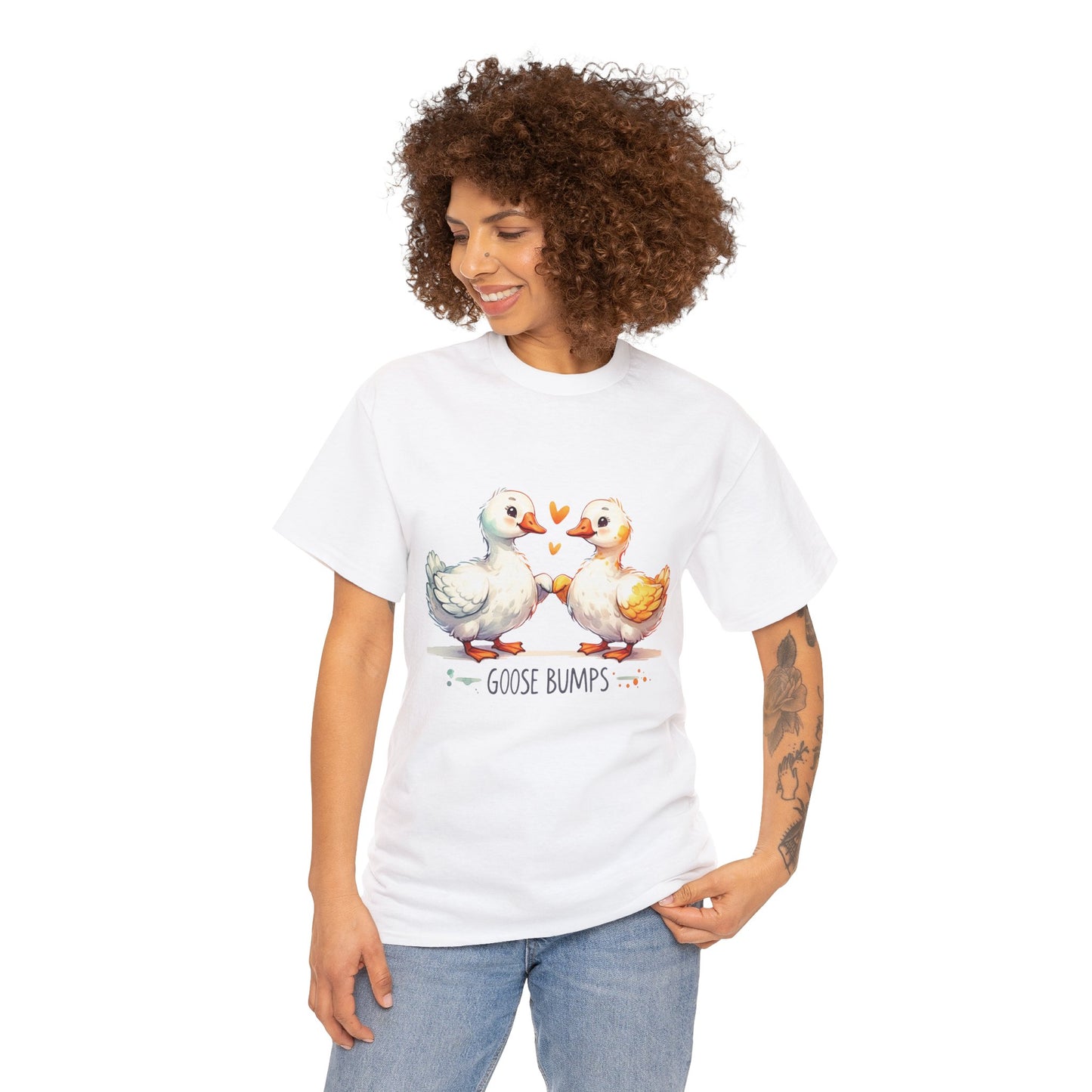 Goose Bumps - Unisex Heavy Cotton Tee