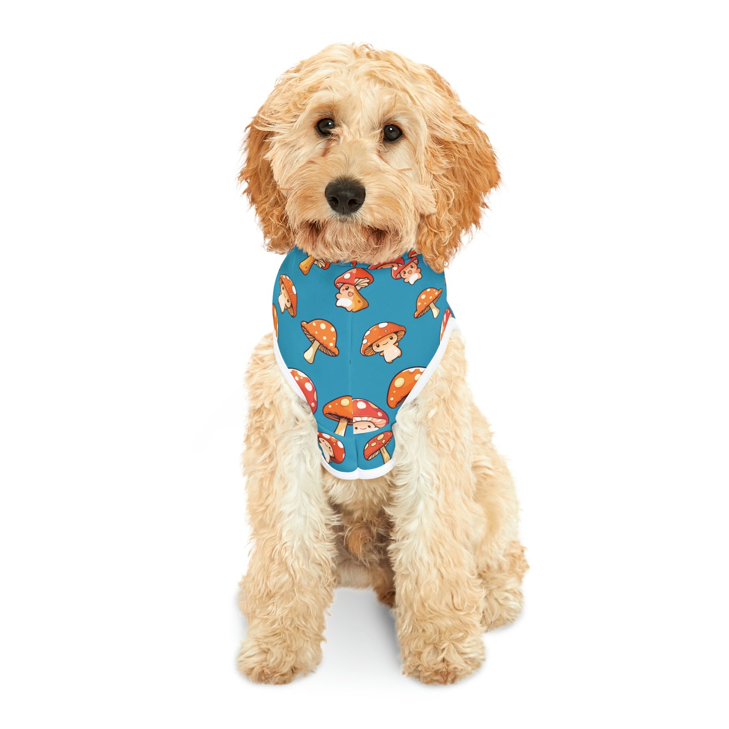 Blue Mushroom Pet Hoodie