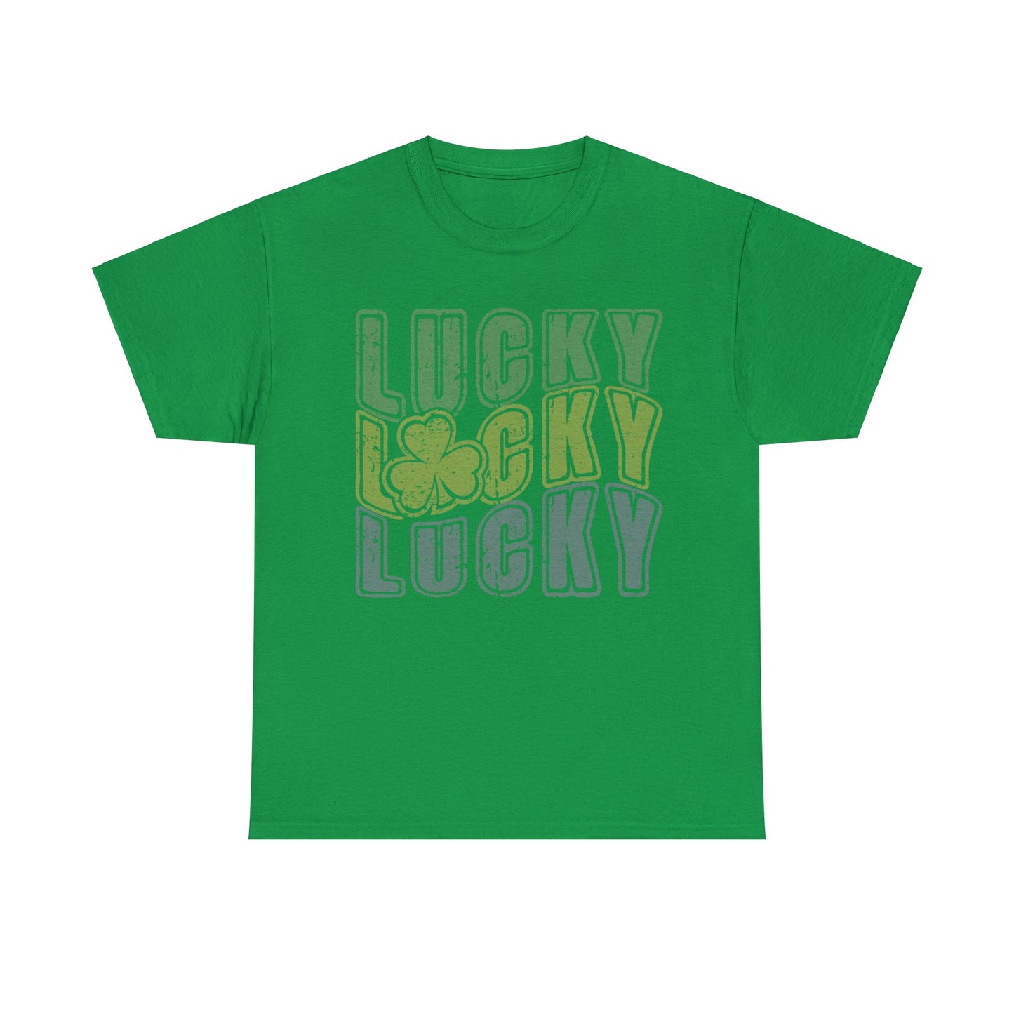 Lucky Lucky Lucky - Unisex Heavy Cotton Tee