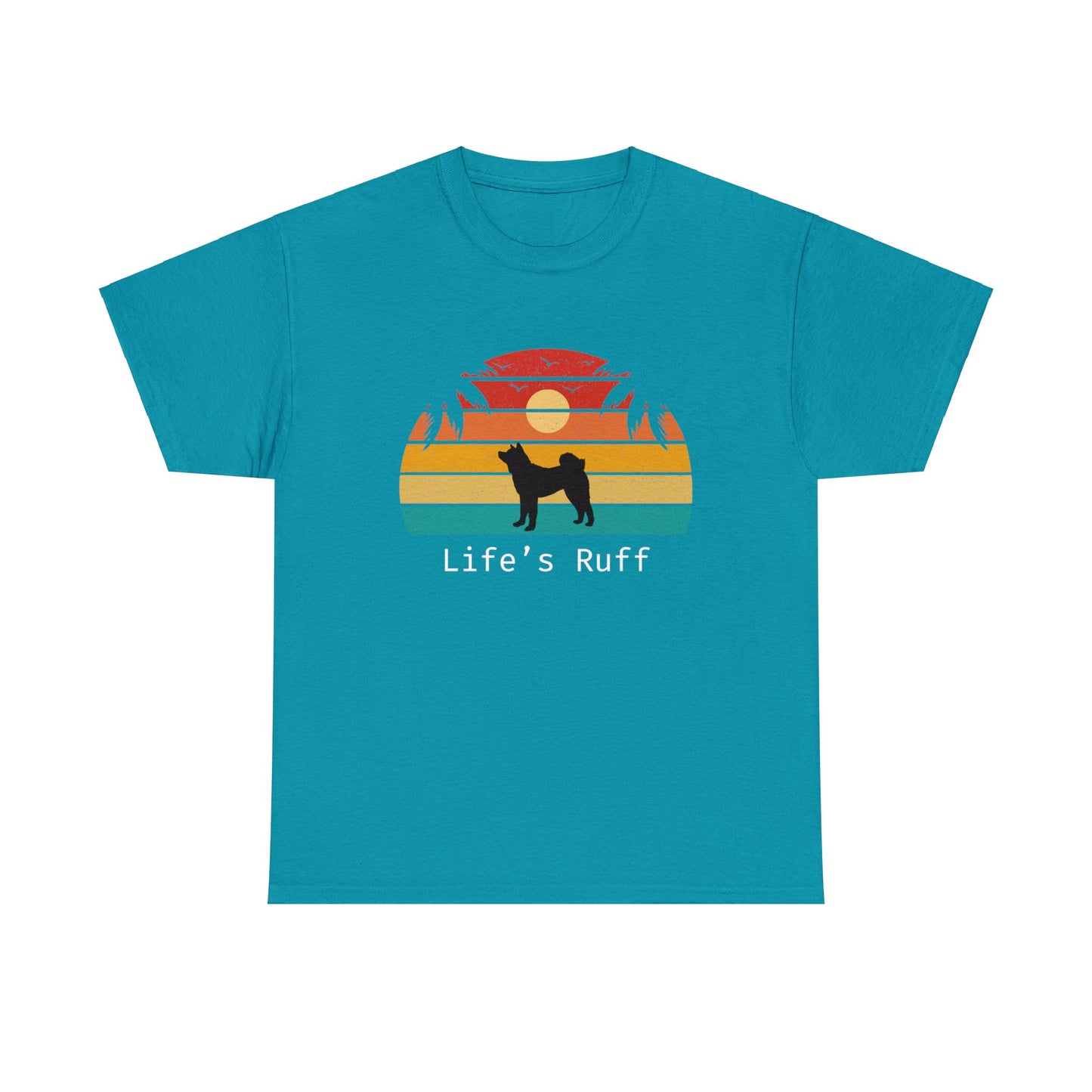 Life's Ruff Akita - Unisex Heavy Cotton Tee