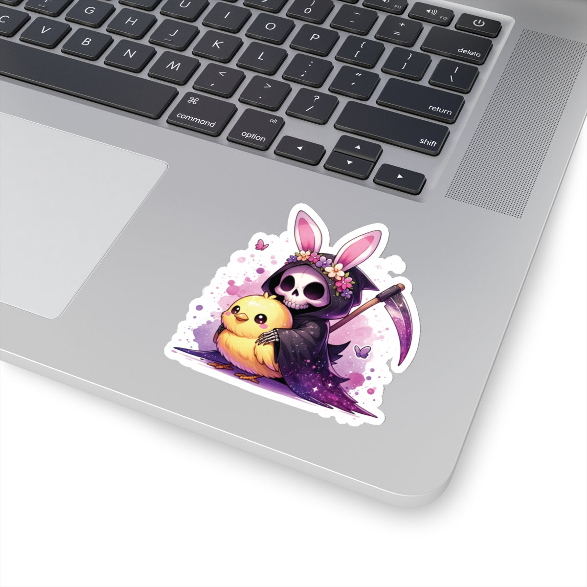 Bunny Grim Reaper - Kiss-Cut Stickers