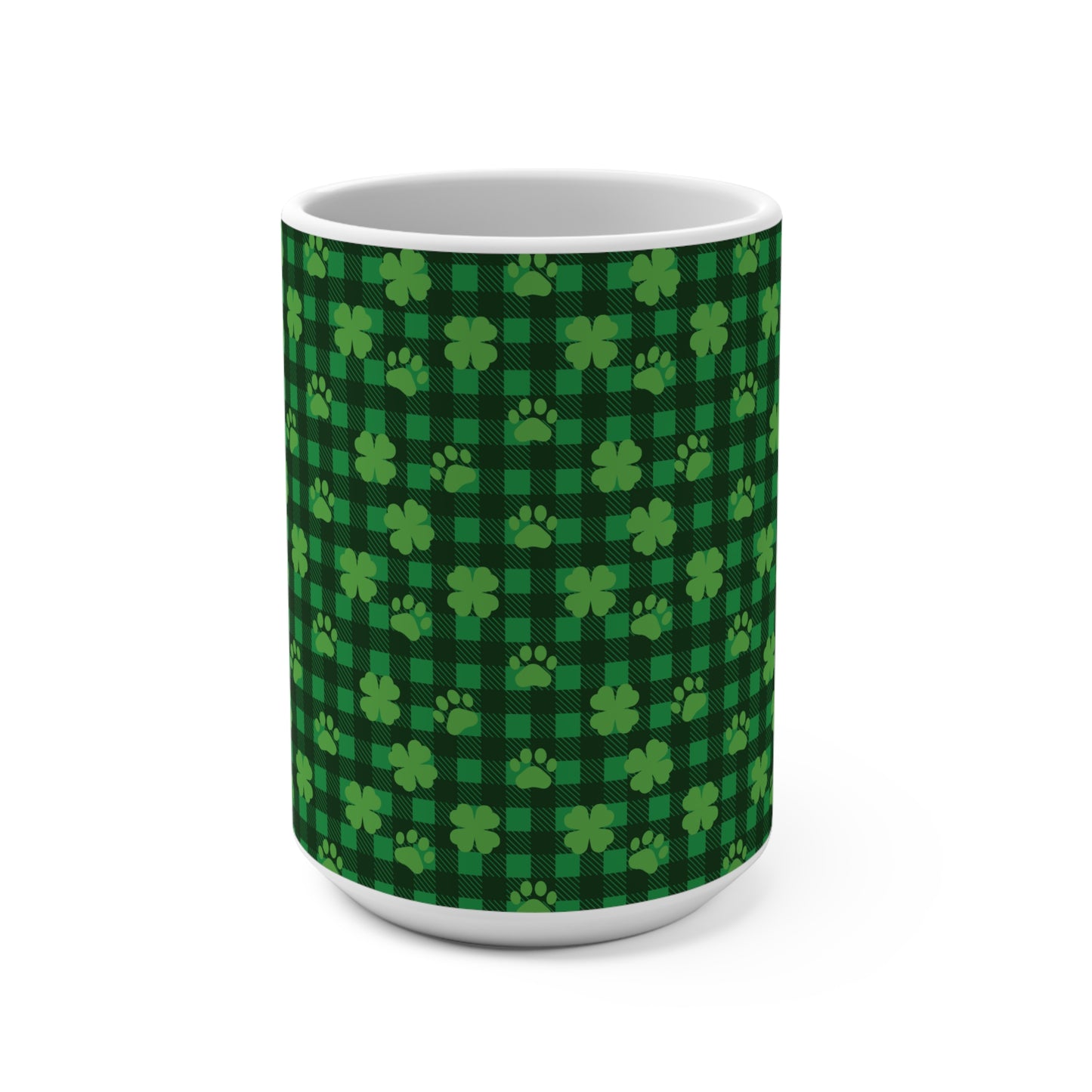 Paws and Clovers - Mug 15oz