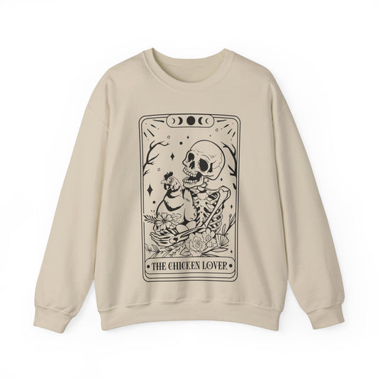 Chicken Lover Tarot - Unisex Heavy Blend™ Crewneck Sweatshirt