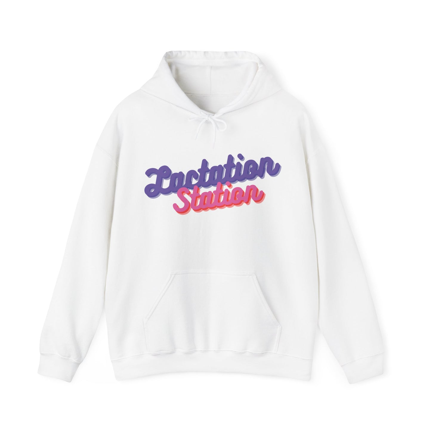 Lactation Station - Unisex Heavy Blend™ Hooded Sweatshirt