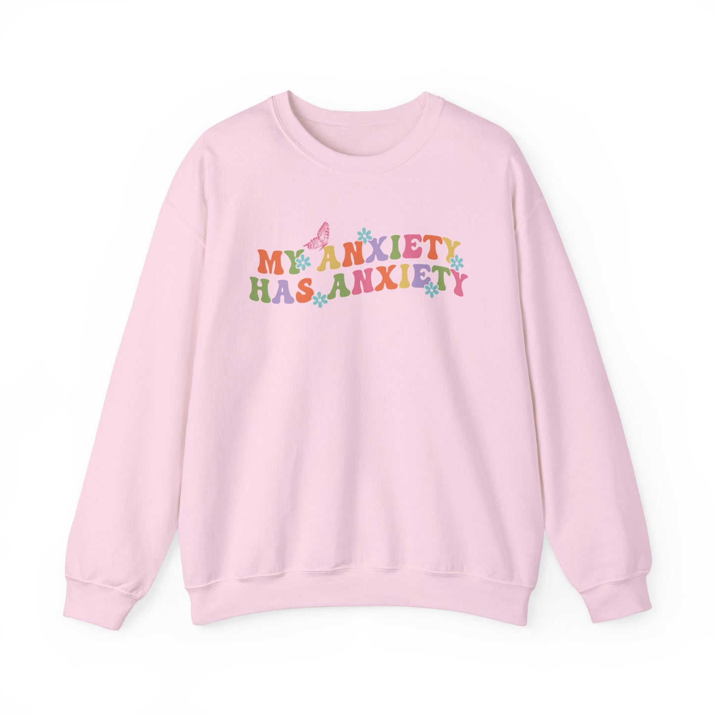 My Anxiety Has Anxiety - Unisex Heavy Blend™ Crewneck Sweatshirt