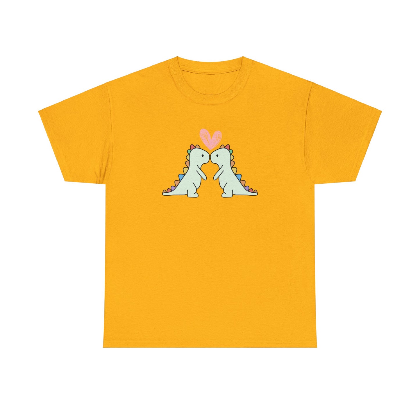 Dino Love - Unisex Heavy Cotton Tee