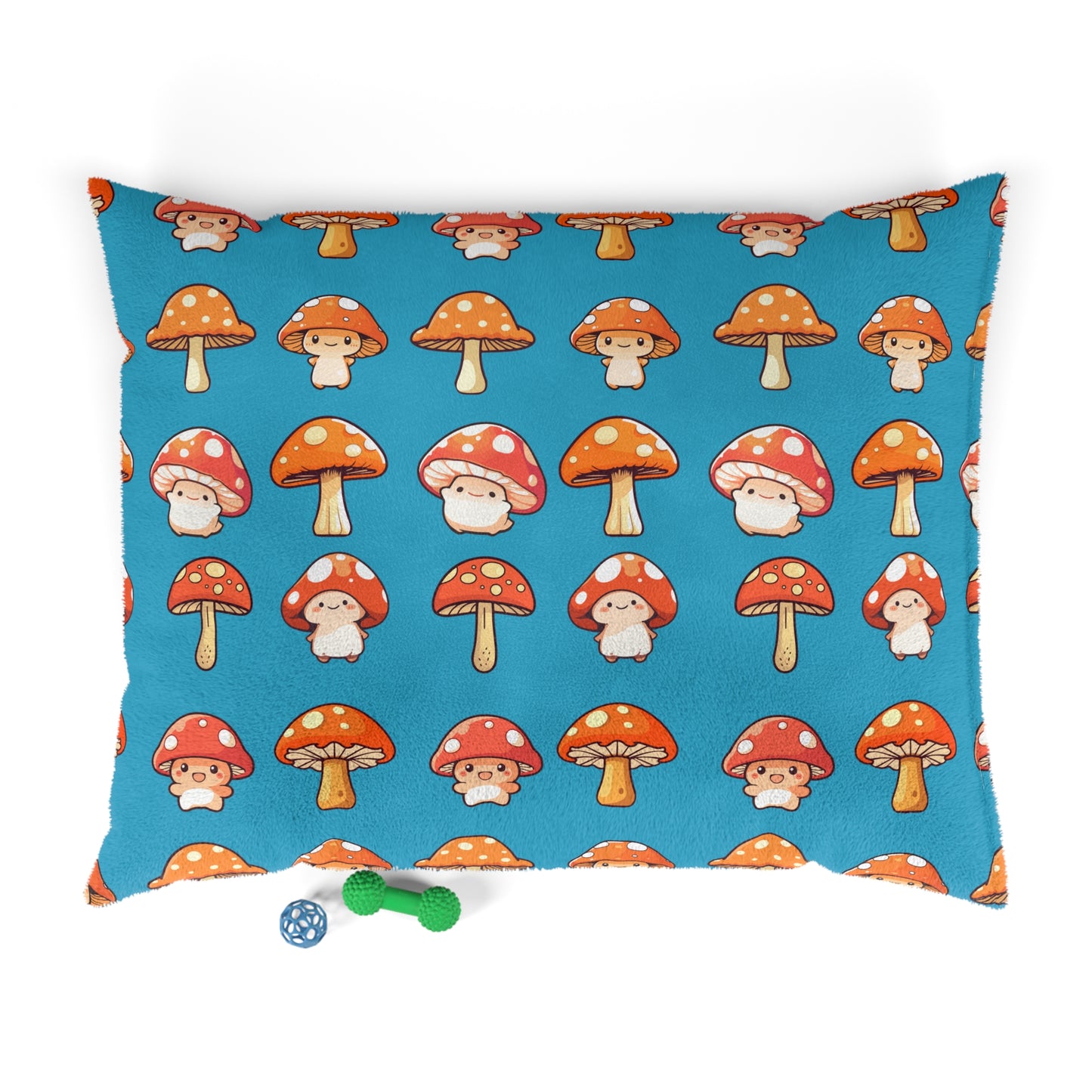 Blue Mushroom Pet Bed