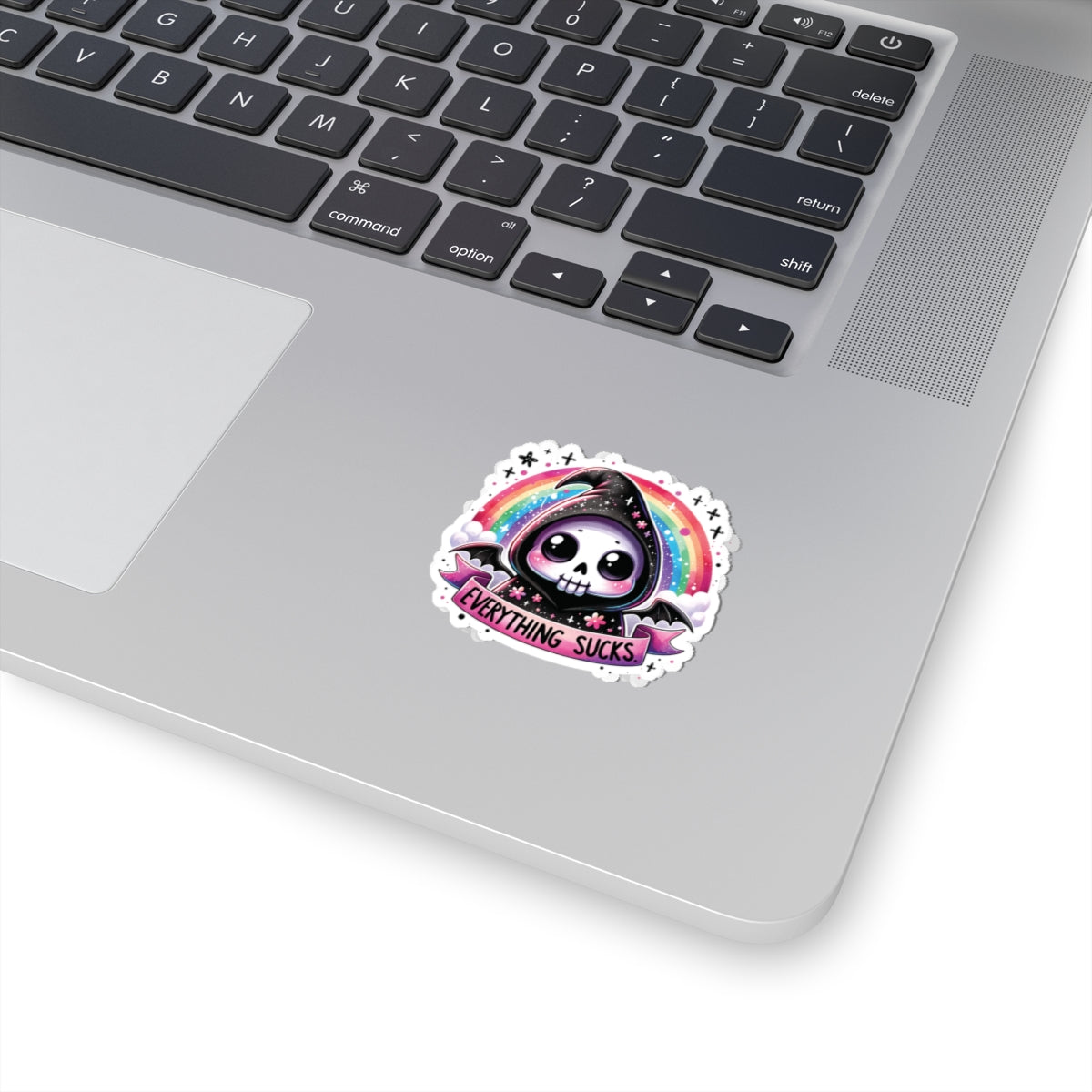 Everything Sucks Grim Reaper - Kiss-Cut Stickers